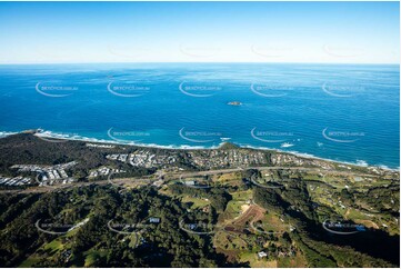 Aerial Photo Sapphire Beach NSW Aerial Photography