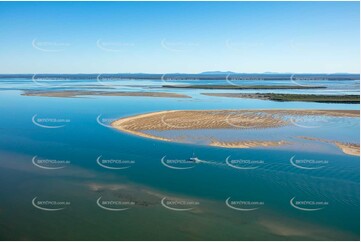 Aerial Photo Great Sandy Strait QLD Aerial Photography