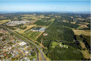 Aerial Photo Wollongbar NSW Aerial Photography