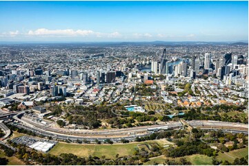 Aerial Photo Spring Hill QLD Aerial Photography