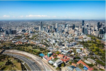 Aerial Photo Spring Hill QLD Aerial Photography