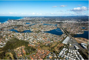 Aerial Photo Burleigh Waters QLD Aerial Photography