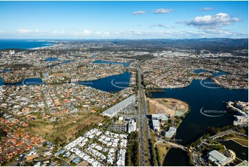 Aerial Photo Burleigh Waters QLD Aerial Photography