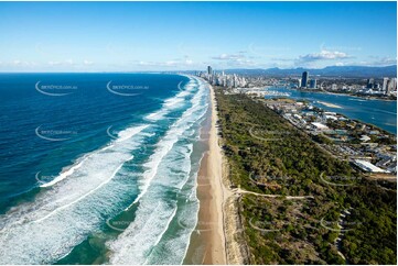 Aerial Photo Main Beach QLD Aerial Photography