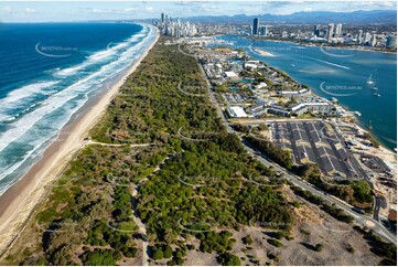 Aerial Photo Main Beach QLD Aerial Photography