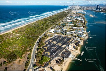 Aerial Photo Main Beach QLD Aerial Photography