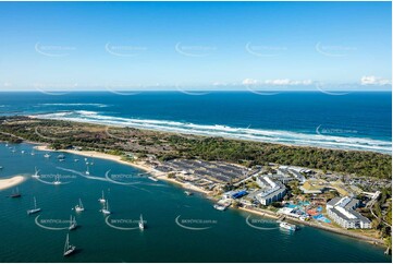 Aerial Photo Main Beach QLD Aerial Photography