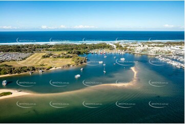 Aerial Photo Main Beach QLD Aerial Photography