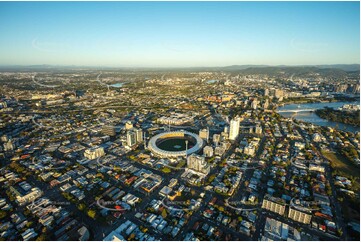 Sunrise Aerial Photo Kangaroo Point QLD Aerial Photography