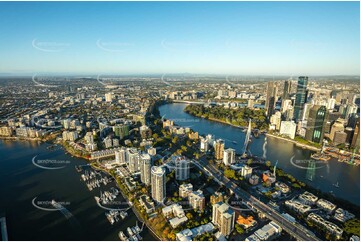 Sunrise Aerial Photo Kangaroo Point QLD Aerial Photography