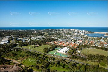 Aerial Photo Golden Beach QLD Aerial Photography