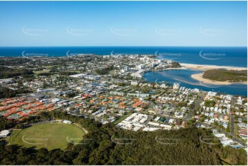 Aerial Photo Golden Beach QLD Aerial Photography