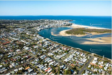 Aerial Photo Golden Beach QLD Aerial Photography