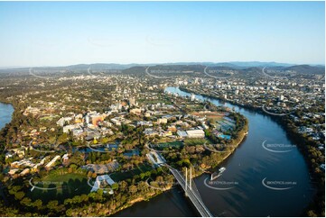 Aerial Photo St Lucia QLD Aerial Photography