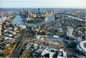 Aerial Photo Woolloongabba QLD Aerial Photography