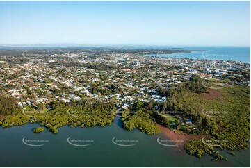 Aerial Photo Cleveland QLD Aerial Photography