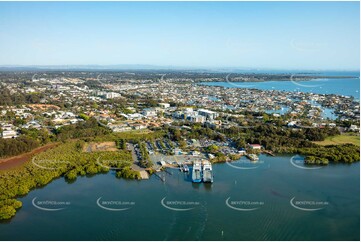 Aerial Photo Cleveland QLD Aerial Photography