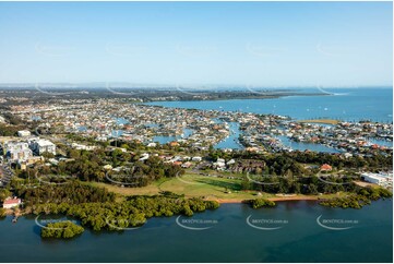 Aerial Photo Cleveland QLD Aerial Photography