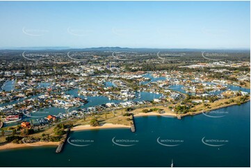 Aerial Photo Cleveland QLD Aerial Photography