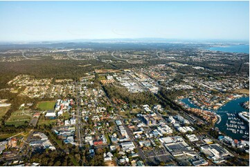 Aerial Photo Cleveland QLD Aerial Photography