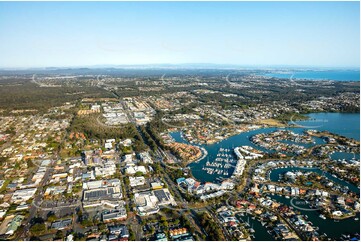 Aerial Photo Cleveland QLD Aerial Photography