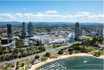 Aerial Photo Southport QLD Aerial Photography