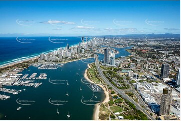 Aerial Photo Southport QLD Aerial Photography