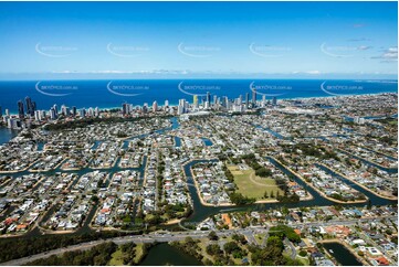 Aerial Photo Broadbeach Waters QLD Aerial Photography