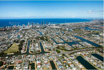 Aerial Photo Broadbeach Waters QLD Aerial Photography