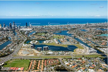 Aerial Photo Mermaid Waters QLD Aerial Photography