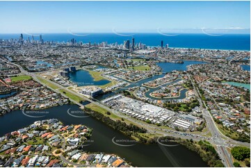 Aerial Photo Mermaid Waters QLD Aerial Photography