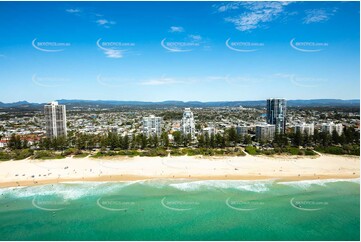 Aerial Photo Burleigh Heads QLD Aerial Photography