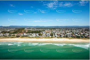 Aerial Photo Mermaid Beach QLD Aerial Photography