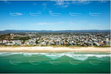 Aerial Photo Mermaid Beach QLD Aerial Photography