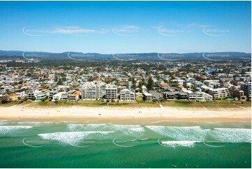 Aerial Photo Mermaid Beach QLD Aerial Photography