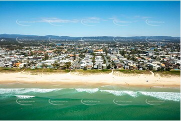 Aerial Photo Mermaid Beach QLD Aerial Photography