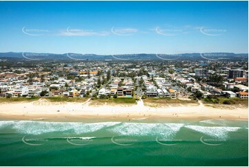 Aerial Photo Mermaid Beach QLD Aerial Photography