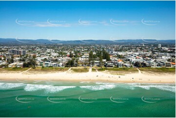 Aerial Photo Mermaid Beach QLD Aerial Photography