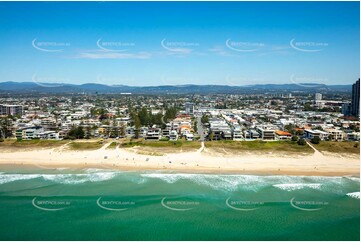 Aerial Photo Mermaid Beach QLD Aerial Photography