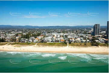 Aerial Photo Mermaid Beach QLD Aerial Photography