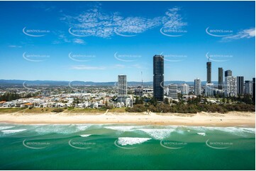 Aerial Photo Mermaid Beach QLD Aerial Photography