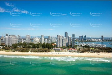 Aerial Photo Main Beach QLD Aerial Photography