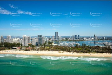 Aerial Photo Main Beach QLD Aerial Photography