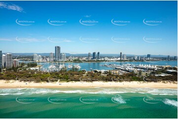 Aerial Photo Main Beach QLD Aerial Photography