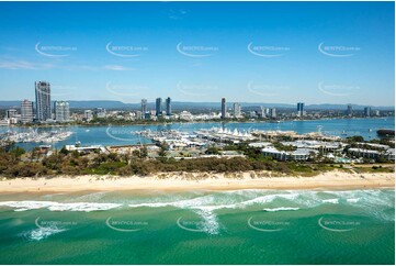 Aerial Photo Main Beach QLD Aerial Photography