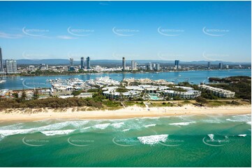 Aerial Photo Main Beach QLD Aerial Photography