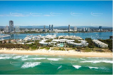 Sheraton Grand Mirage Main Beach QLD Aerial Photography