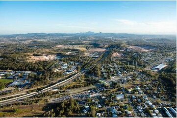 Aerial Photo Dinmore QLD Aerial Photography