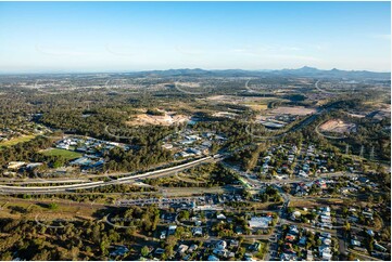 Aerial Photo Dinmore QLD Aerial Photography