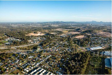 Aerial Photo Dinmore QLD Aerial Photography